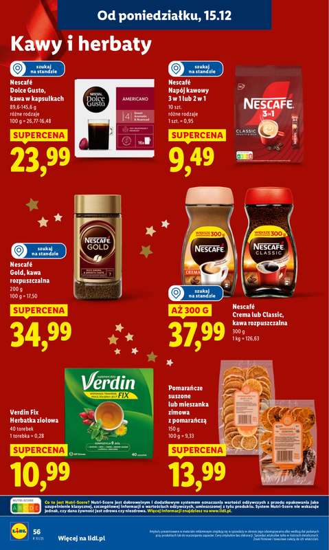 Lidl - gazetka promocyjna Oferta od poniedziałku od poniedziałku 15.12 do środy 17.12 - strona 58
