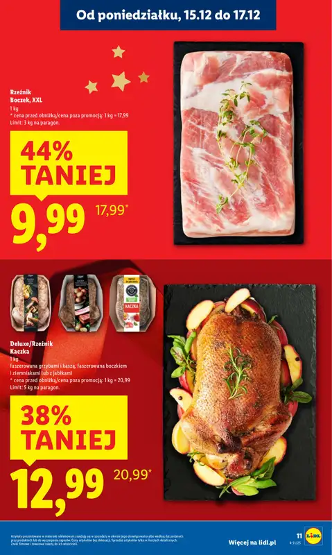 Lidl - gazetka promocyjna Oferta od poniedziałku od poniedziałku 15.12 do środy 17.12 - strona 11
