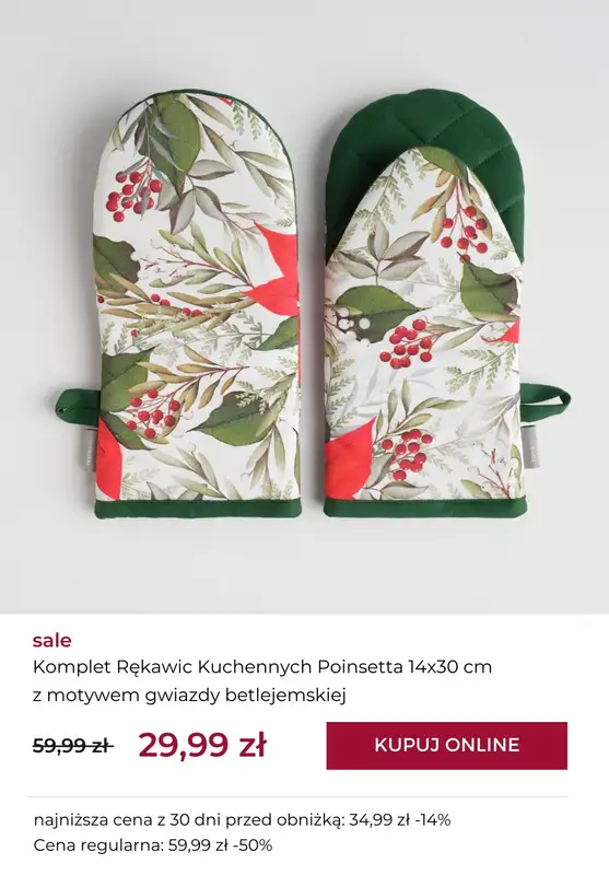 home&you - gazetka promocyjna Christmas SALE do -50% od środy 17.12  - strona 4