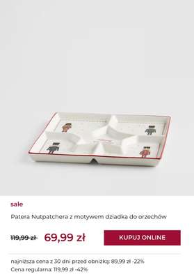 Patera Nutpatchera z motywem dziadka do orzechów