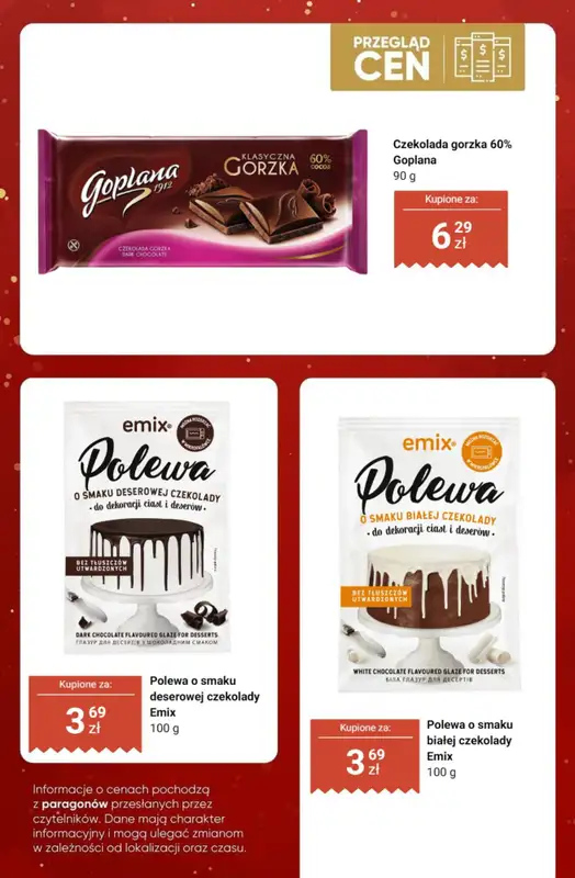 Dino - gazetka promocyjna Świąteczne wypieki - przegląd cen od czwartku 18.12 do środy 24.12 - strona 8