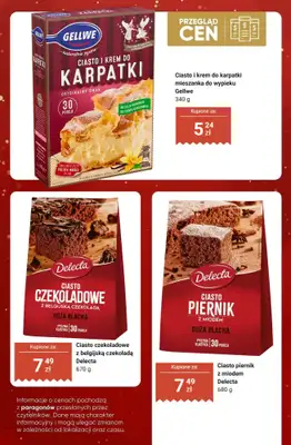 Dino - gazetka promocyjna Świąteczne wypieki - przegląd cen od czwartku 18.12 do środy 24.12 - strona 12