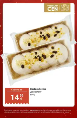 Dino - gazetka promocyjna Świąteczne wypieki - przegląd cen od czwartku 18.12 do środy 24.12 - strona 16