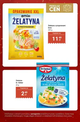 Dino - gazetka promocyjna Świąteczne wypieki - przegląd cen od czwartku 18.12 do środy 24.12 - strona 14