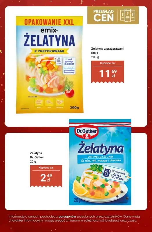 Dino - gazetka promocyjna Świąteczne wypieki - przegląd cen od czwartku 18.12 do środy 24.12 - strona 14