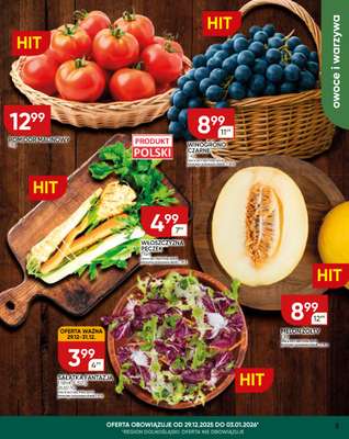 Chata Polska - gazetka promocyjna Gazetka od poniedziałku 29.12 do poniedziałku 05.01 - strona 5