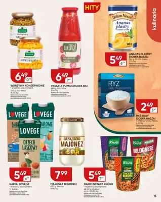 Chata Polska - gazetka promocyjna Gazetka od poniedziałku 29.12 do poniedziałku 05.01 - strona 15