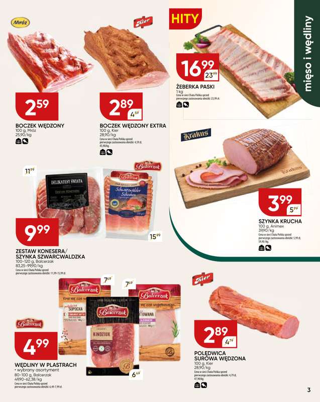 Chata Polska - gazetka promocyjna Gazetka od poniedziałku 29.12 do poniedziałku 05.01 - strona 3