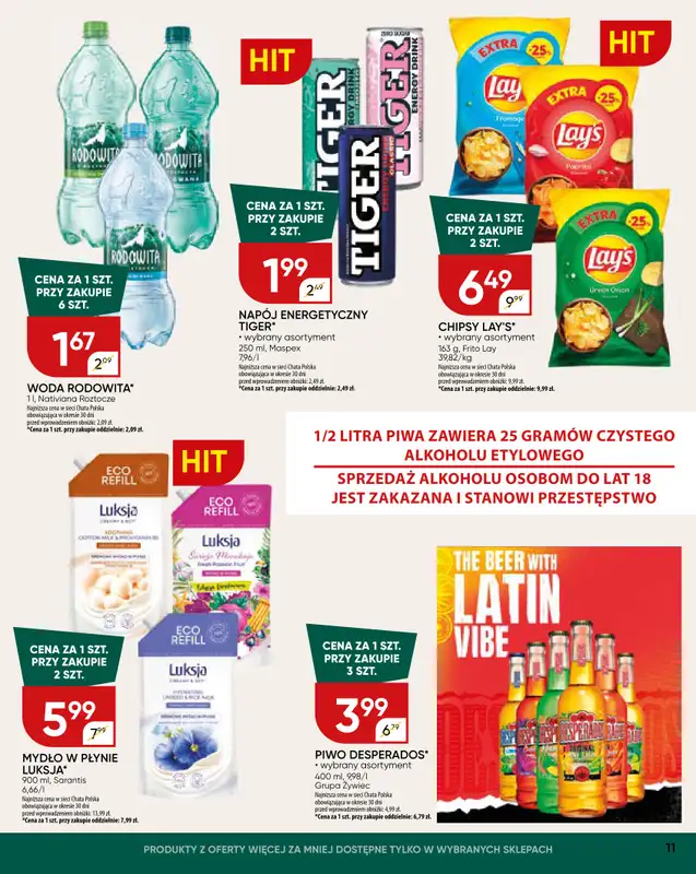 Chata Polska - gazetka promocyjna Gazetka od poniedziałku 29.12 do poniedziałku 05.01 - strona 11