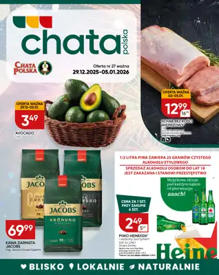 Chata Polska - gazetka promocyjna Gazetka od poniedziałku 29.12 do poniedziałku 05.01