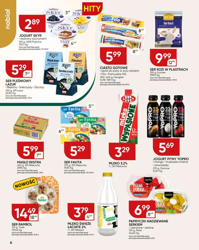 Chata Polska - gazetka promocyjna Gazetka od poniedziałku 29.12 do poniedziałku 05.01 - strona 6