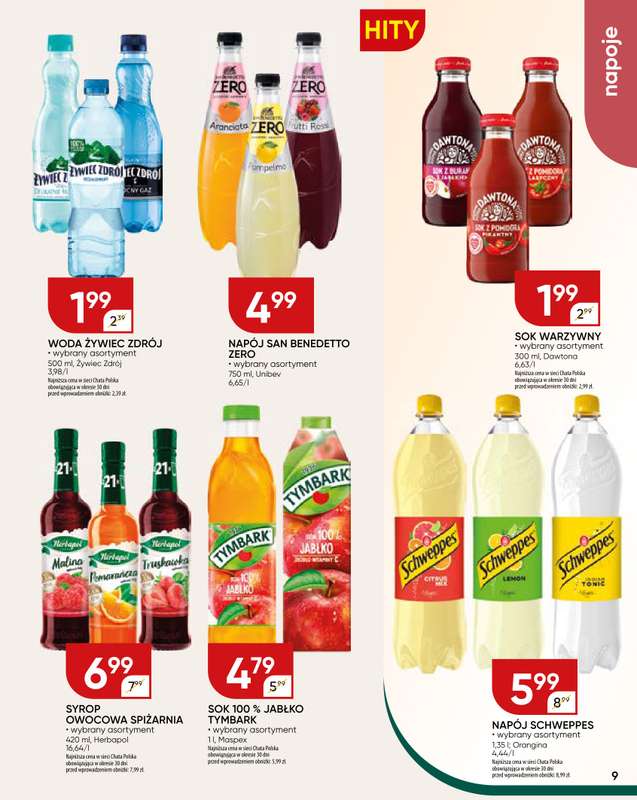 Chata Polska - gazetka promocyjna Gazetka od poniedziałku 29.12 do poniedziałku 05.01 - strona 9