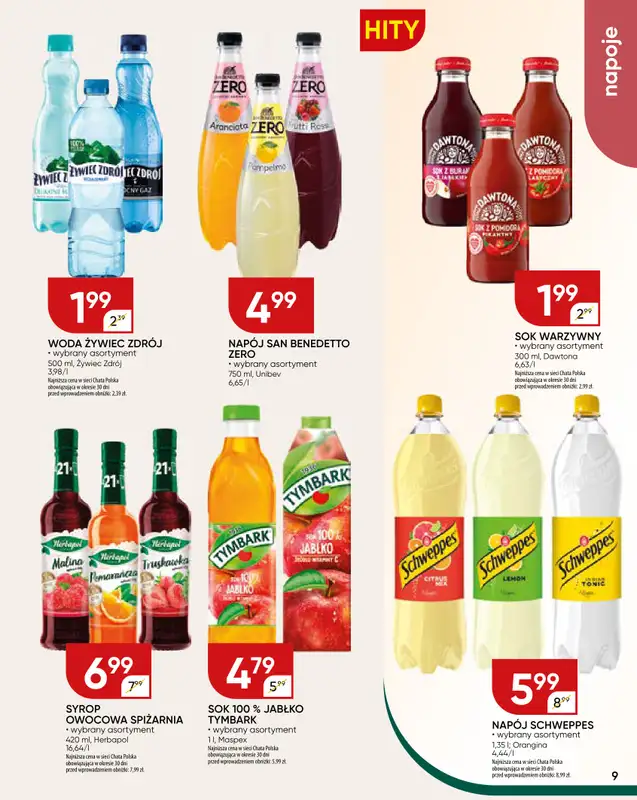 Chata Polska - gazetka promocyjna Gazetka od poniedziałku 29.12 do poniedziałku 05.01 - strona 9