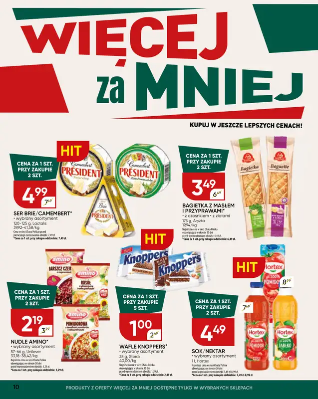 Chata Polska - gazetka promocyjna Gazetka od poniedziałku 29.12 do poniedziałku 05.01 - strona 10