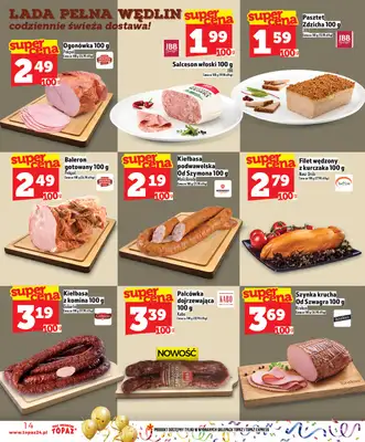 TOPAZ - gazetka promocyjna Gazetka od soboty 27.12 do środy 31.12 - strona 14