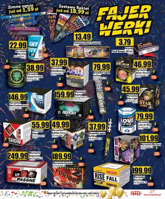 TOPAZ - gazetka promocyjna Gazetka od soboty 27.12 do środy 31.12 - strona 27