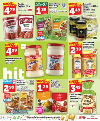 TOPAZ - gazetka promocyjna Gazetka od soboty 27.12 do środy 31.12 - strona 19