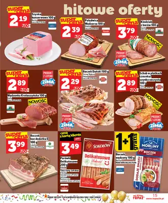 TOPAZ - gazetka promocyjna Gazetka od soboty 27.12 do środy 31.12 - strona 15