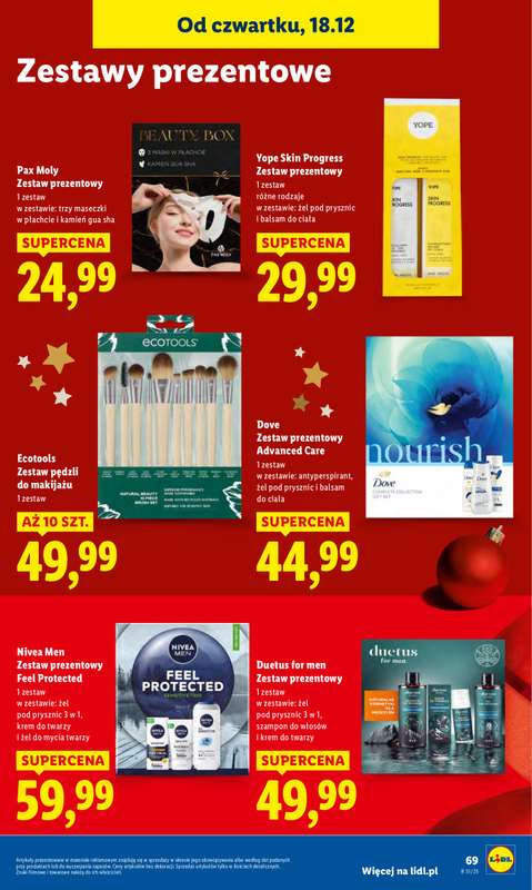 Lidl - gazetka promocyjna Oferta od czwartku od czwartku 18.12 do niedzieli 21.12 - strona 73