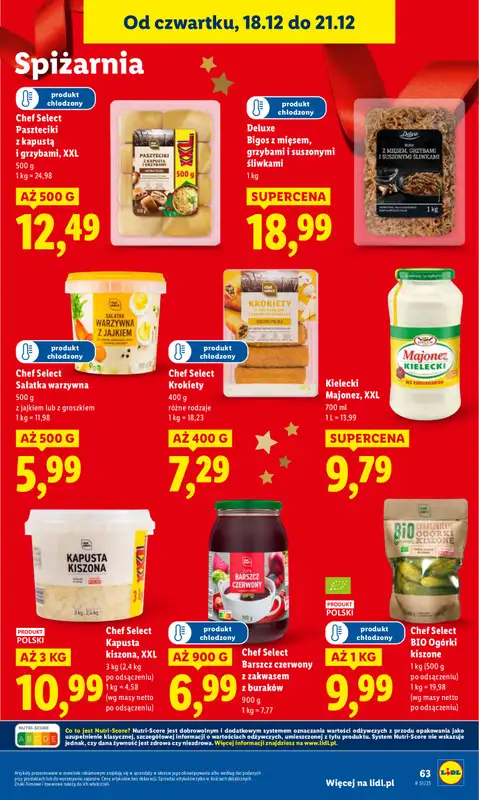 Lidl - gazetka promocyjna Oferta od czwartku od czwartku 18.12 do niedzieli 21.12 - strona 67