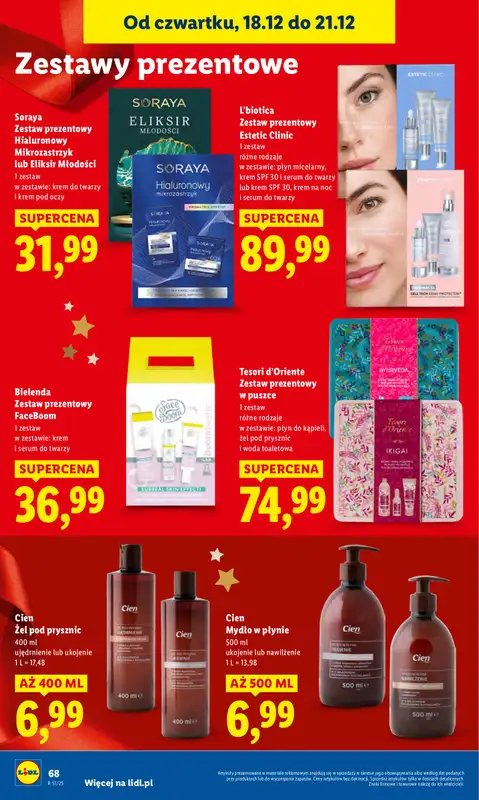 Lidl - gazetka promocyjna Oferta od czwartku od czwartku 18.12 do niedzieli 21.12 - strona 72