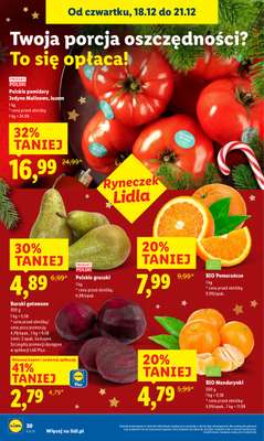 Lidl - gazetka promocyjna Oferta od czwartku od czwartku 18.12 do niedzieli 21.12 - strona 32
