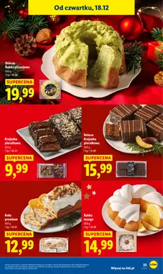Lidl - gazetka promocyjna Oferta od czwartku od czwartku 18.12 do niedzieli 21.12 - strona 37
