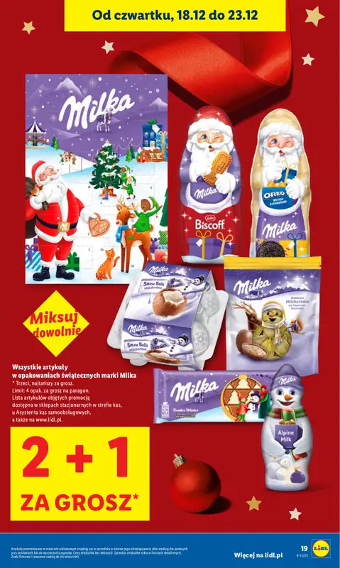 Lidl - gazetka promocyjna Oferta od czwartku od czwartku 18.12 do niedzieli 21.12 - strona 19
