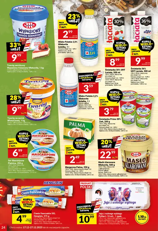 Twój Market - gazetka promocyjna Gazetka od środy 17.12 do soboty 27.12 - strona 24