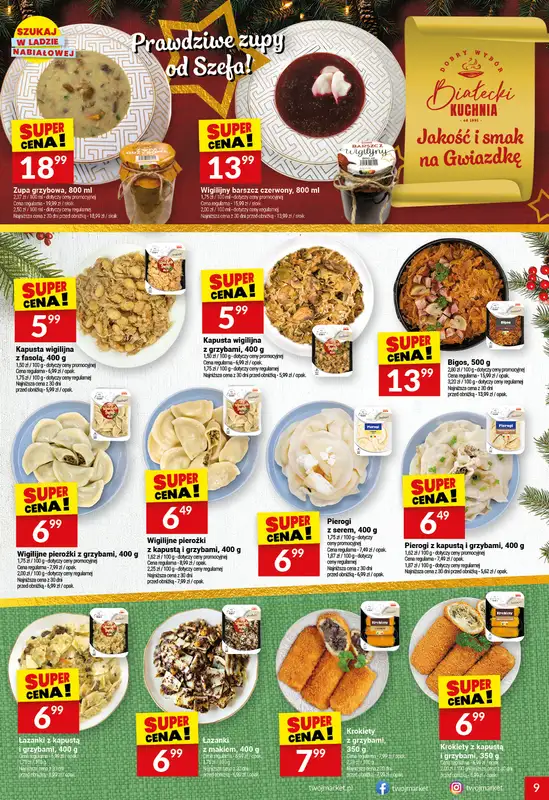 Twój Market - gazetka promocyjna Gazetka od środy 17.12 do soboty 27.12 - strona 9