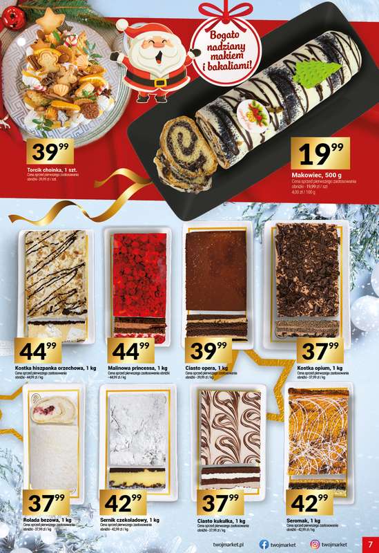 Twój Market - gazetka promocyjna Gazetka od środy 17.12 do soboty 27.12 - strona 7