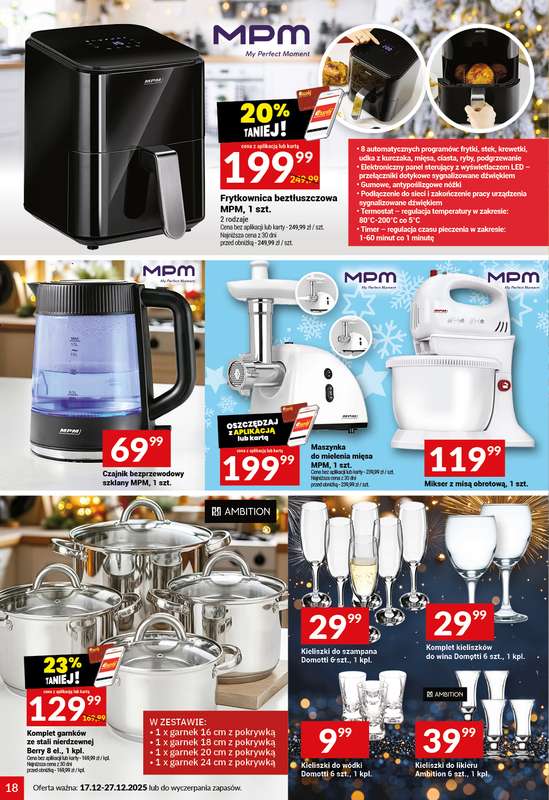 Twój Market - gazetka promocyjna Gazetka od środy 17.12 do soboty 27.12 - strona 18