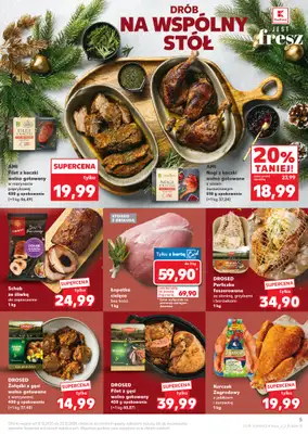 Kaufland - gazetka promocyjna Oferta Kaufland - Smak Świąt od środy 10.12 do wtorku 23.12 - strona 5