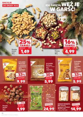 Kaufland - gazetka promocyjna Oferta Kaufland - Smak Świąt od środy 10.12 do wtorku 23.12 - strona 16
