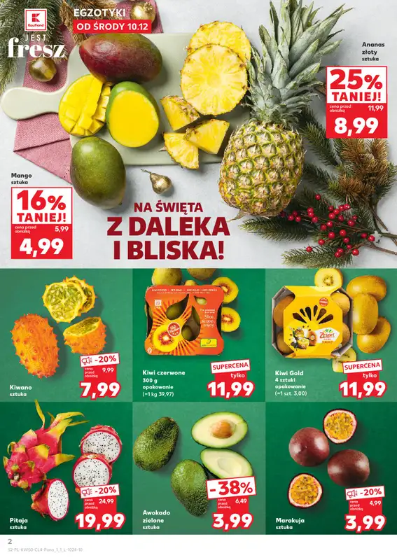 Kaufland - gazetka promocyjna Oferta Kaufland - Smak Świąt   - strona 2
