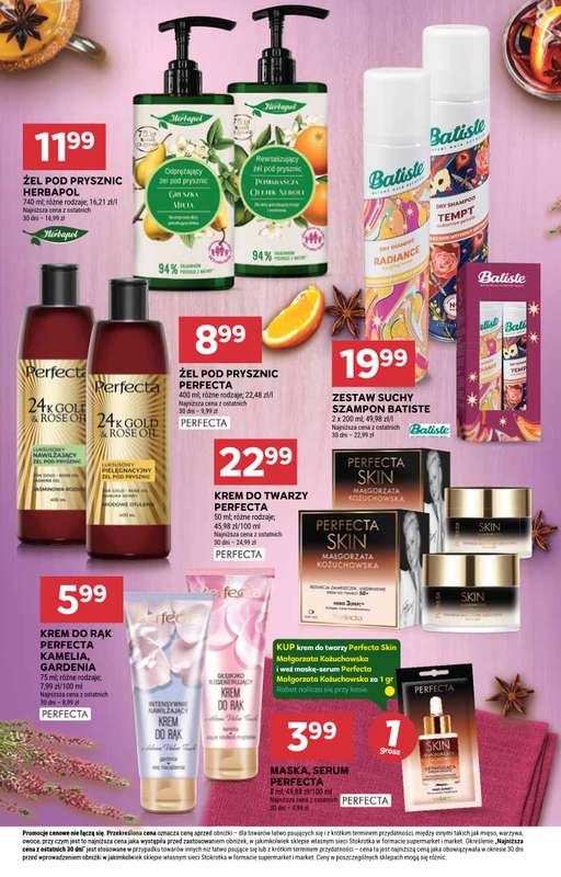 Stokrotka - gazetka promocyjna Gazetka Supermarket od czwartku 18.12 do niedzieli 21.12 - strona 43