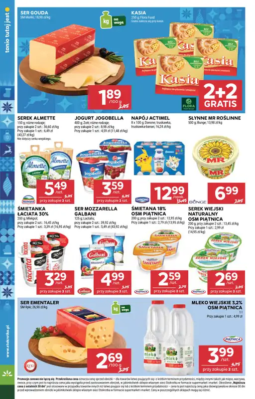 Stokrotka - gazetka promocyjna Gazetka Supermarket od czwartku 18.12 do niedzieli 21.12 - strona 20