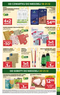 Stokrotka - gazetka promocyjna Gazetka Supermarket od czwartku 18.12 do niedzieli 21.12 - strona 7