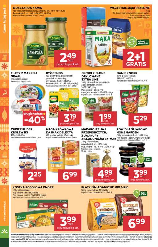 Stokrotka - gazetka promocyjna Gazetka Market od czwartku 18.12 do niedzieli 21.12 - strona 18