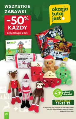 Stokrotka - gazetka promocyjna Gazetka Market od czwartku 18.12 do niedzieli 21.12 - strona 23