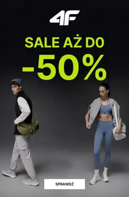 4F - gazetka promocyjna WYPRZEDAŻ aż do -50% od środy 17.12 do środy 31.12