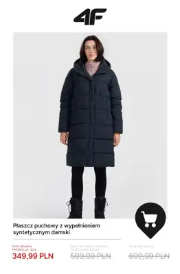4F - gazetka promocyjna WYPRZEDAŻ aż do -50% od środy 17.12 do środy 31.12 - strona 4