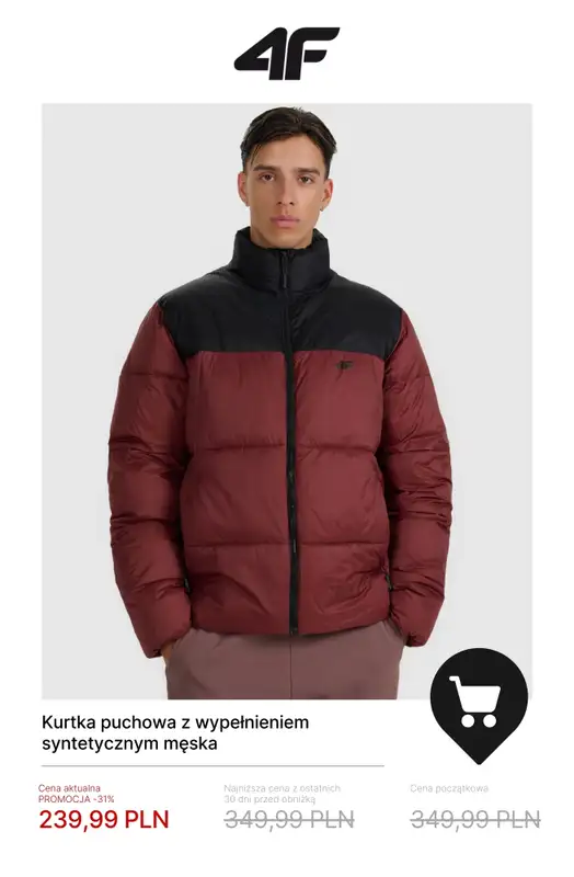 4F - gazetka promocyjna WYPRZEDAŻ aż do -50% od środy 17.12 do środy 31.12 - strona 11