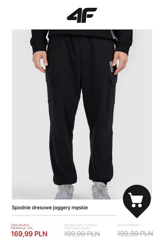 4F - gazetka promocyjna WYPRZEDAŻ aż do -50% od środy 17.12 do środy 31.12 - strona 10