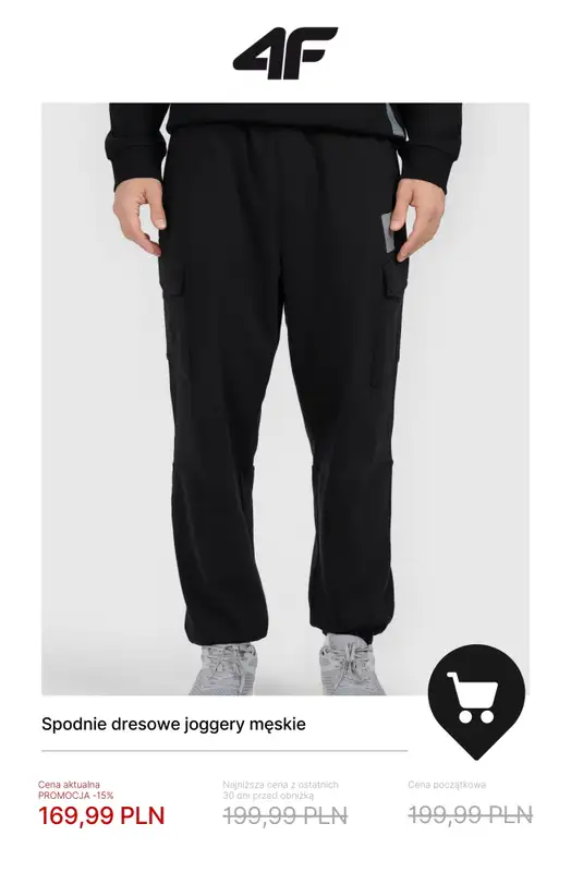 4F - gazetka promocyjna WYPRZEDAŻ aż do -50% od środy 17.12 do środy 31.12 - strona 10