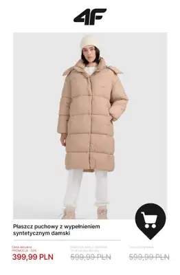 4F - gazetka promocyjna WYPRZEDAŻ aż do -50% od środy 17.12 do środy 31.12 - strona 8
