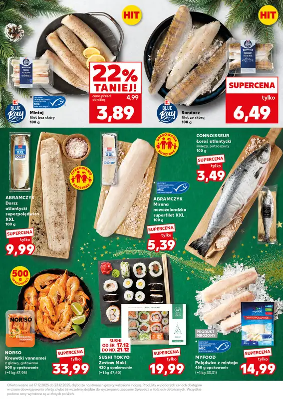 Kaufland - gazetka promocyjna Mocny Start od poniedziałku 22.12 do wtorku 23.12 - strona 9