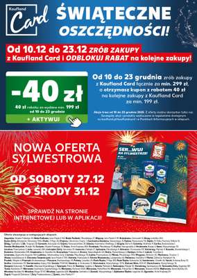 Kaufland - gazetka promocyjna Mocny Start od poniedziałku 22.12 do wtorku 23.12 - strona 26