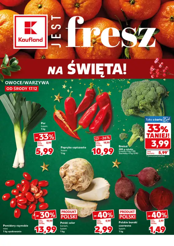 Kaufland - gazetka promocyjna Mocny Start od poniedziałku 22.12 do wtorku 23.12 - strona 14