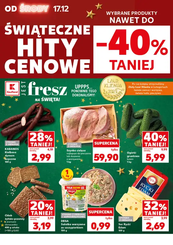 Kaufland - gazetka promocyjna Mocny Start od poniedziałku 22.12 do wtorku 23.12 - strona 10